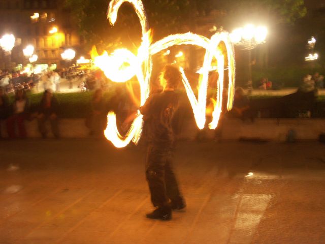 Le jongleur de feu